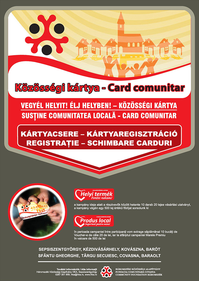 Közösségi kártya regisztráció